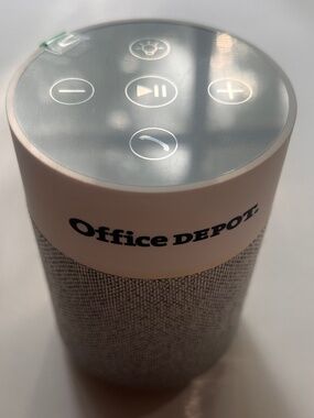 The Office Depot Mini Portable Bluetooth Speaker w/ USB Charging Cable